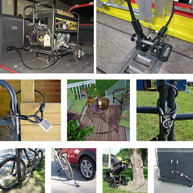 Serrure de chaîne de vélo