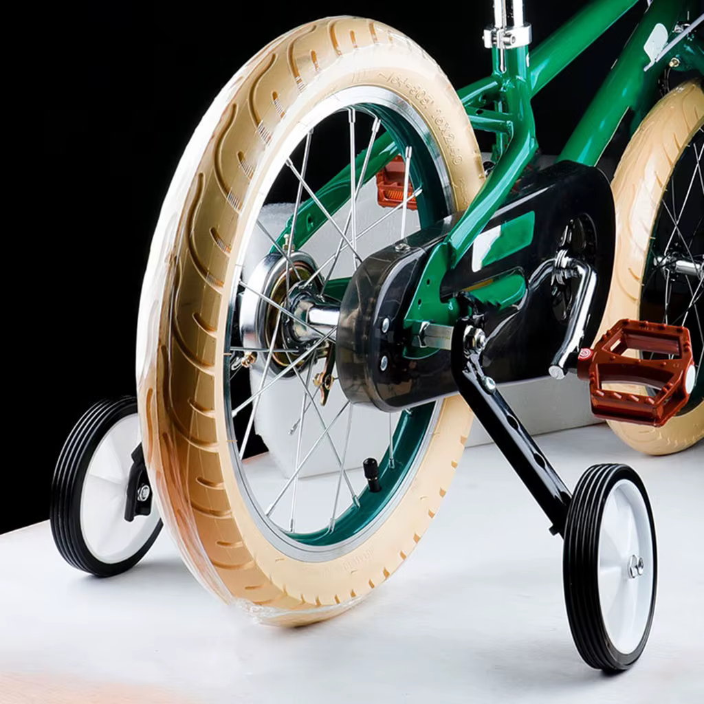 Paire de roues d'entraînement de vélo