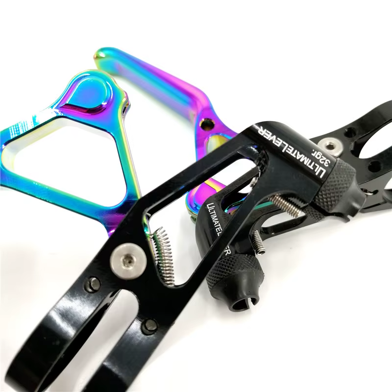 Litepro ultime levier de frein de vélo placage de titane coloré vtt