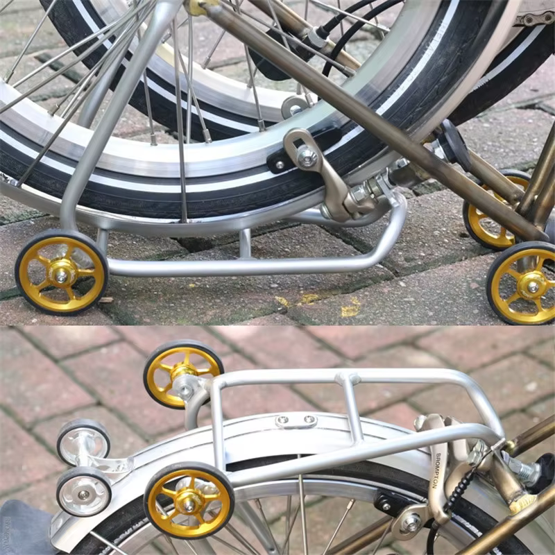 Litepro-Porte-bagages en alliage d'aluminium pour Bromsilice Mini