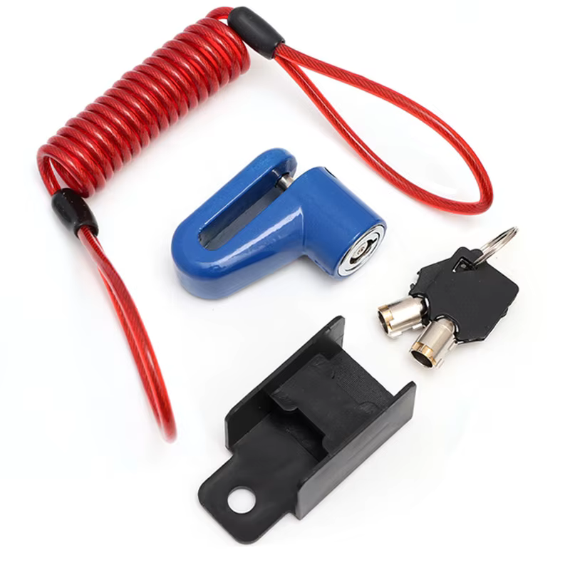 Verrouillage des freins à disque avec fil d'acier pour Scooter électrique Xiaomi M365 1S Pro