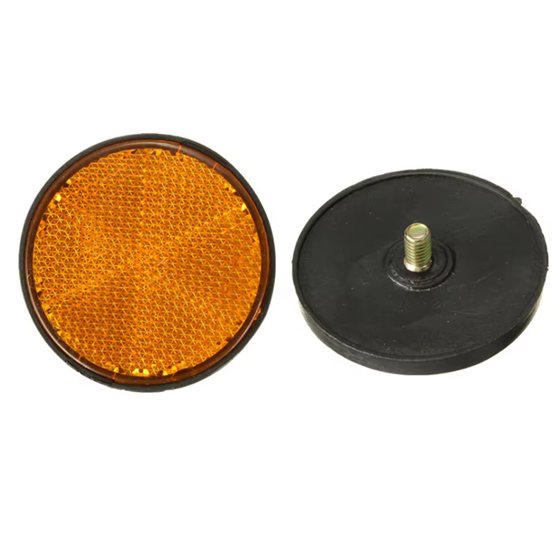 Réflecteurs orange ronds universels pour vélos Hurcycles RL