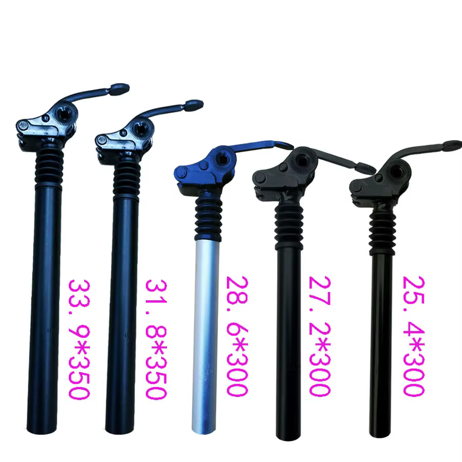 Tige de selle de vélo électrique pliante