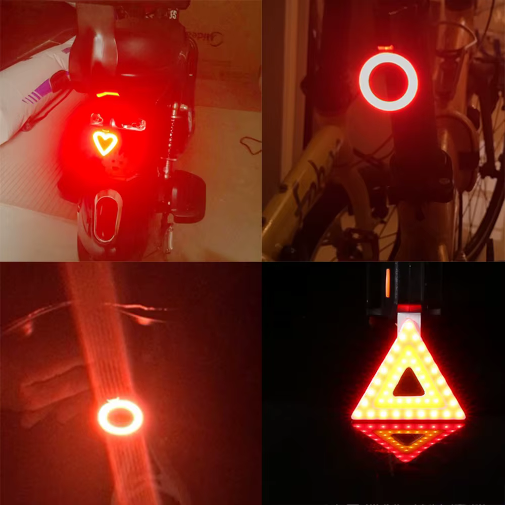 Feu arrière de vélo, lampe de cyclisme