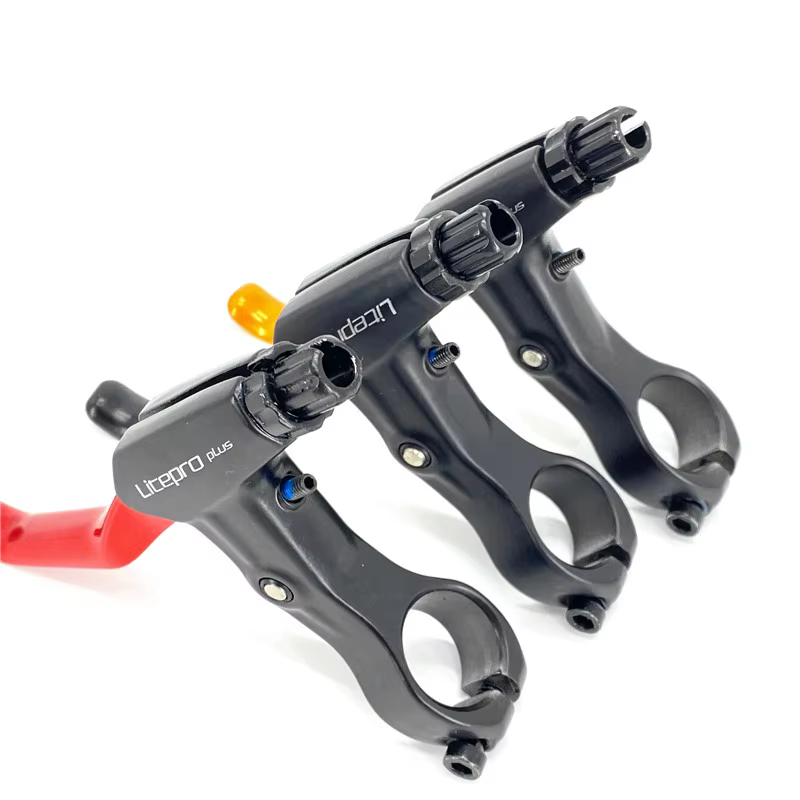 Litepro vtt vélo pliant V levier de frein guidon ultraléger 22.2mm étrier