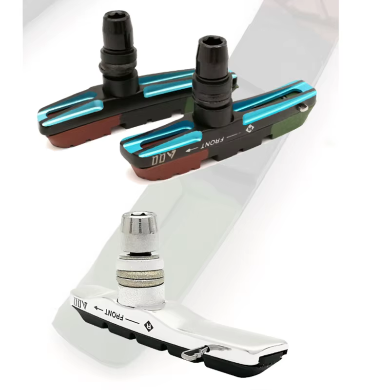 1 paire de plaquettes de frein durables pour vélo
