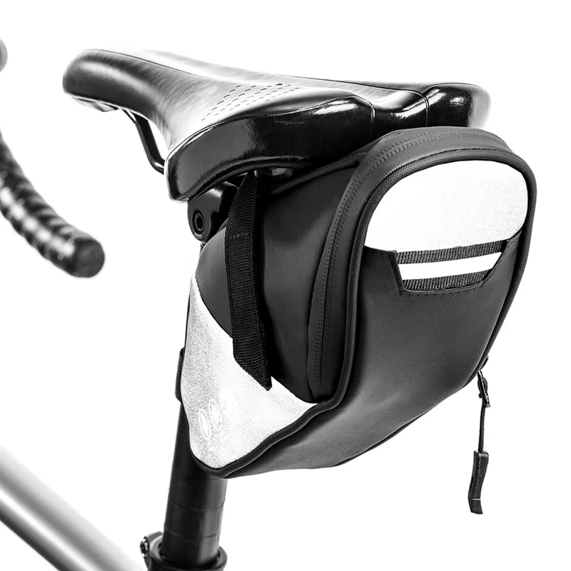 Sac de selle réfléchissant imperméable pour vélo