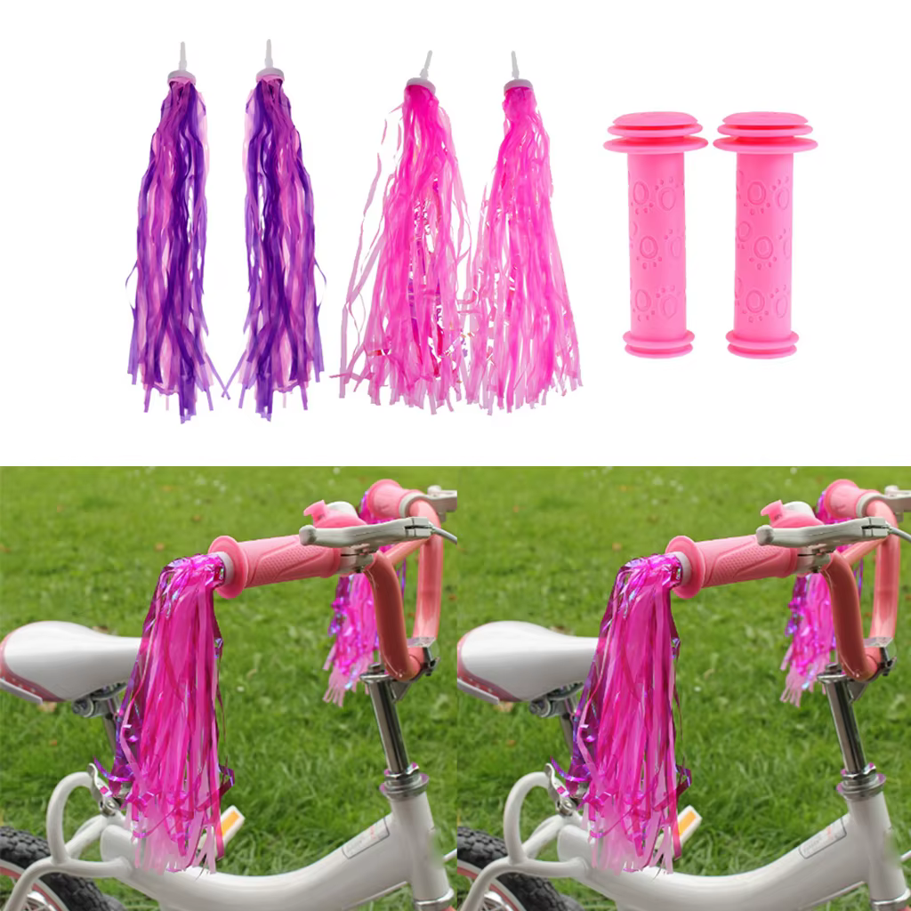 1 paire de poignées de guidon de vélo + 2 paires