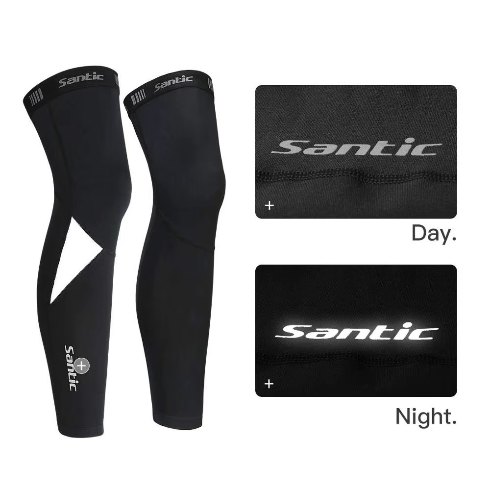 Santic-Jambières de Cyclisme Thermique Smile
