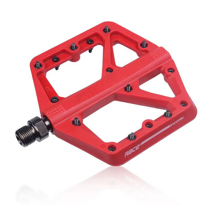 RACEWORK pédales de vélo vtt Nylom pédale ultralégère roulements d'étanchéité plat montagne