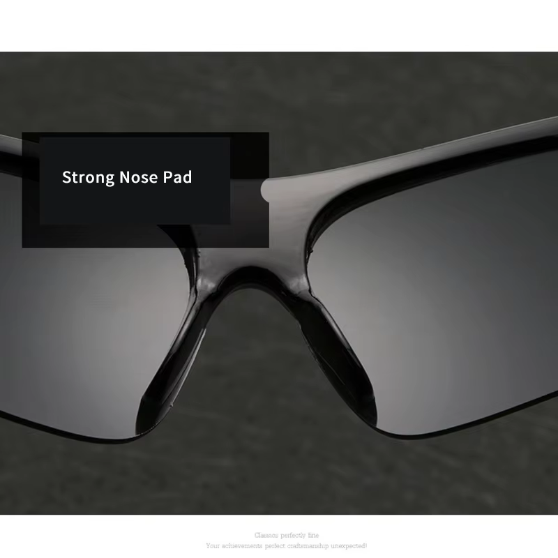 Lunettes de soleil de vélo multicolores coupe-vent