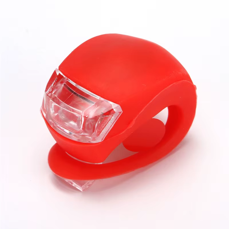 Feu avant de vélo LED en Silicone, étanche, accessoires de vélo, lampe de vélo