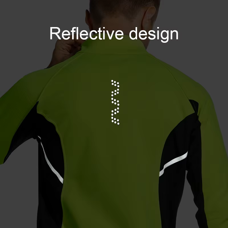 Veste de cyclisme thermique d'hiver
