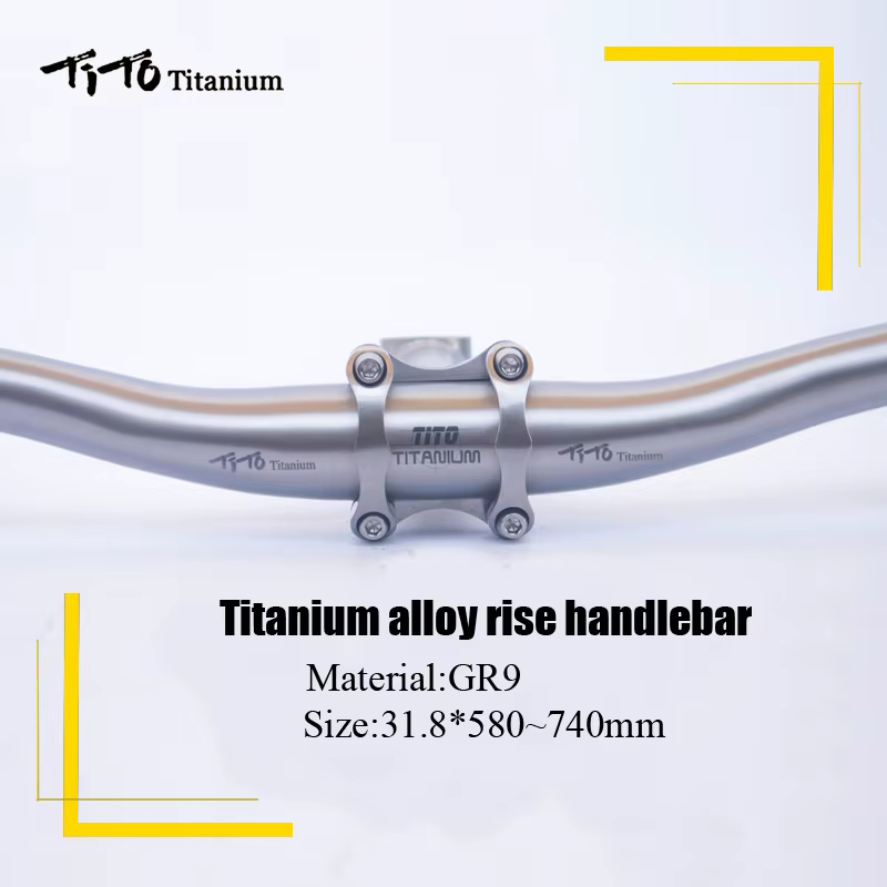 Guidon de vélo en titane TiTo