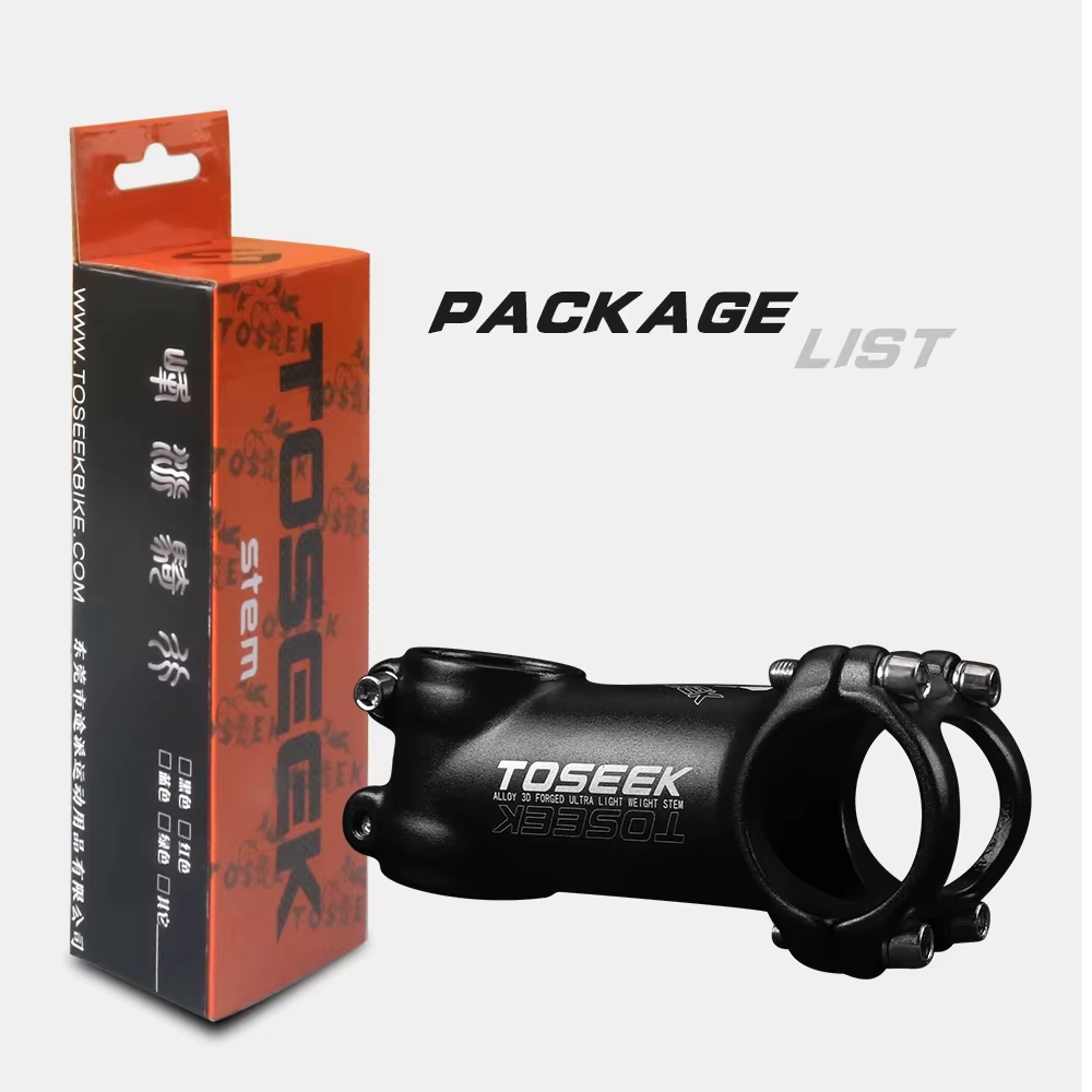TOSEEK tige de vélo en aluminium ultralégère 7 degrés