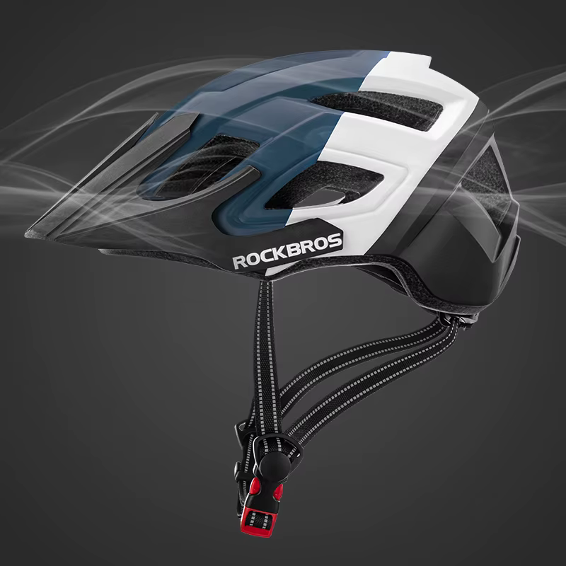 ROCKBROS casque de vélo respirant intégralement moulé