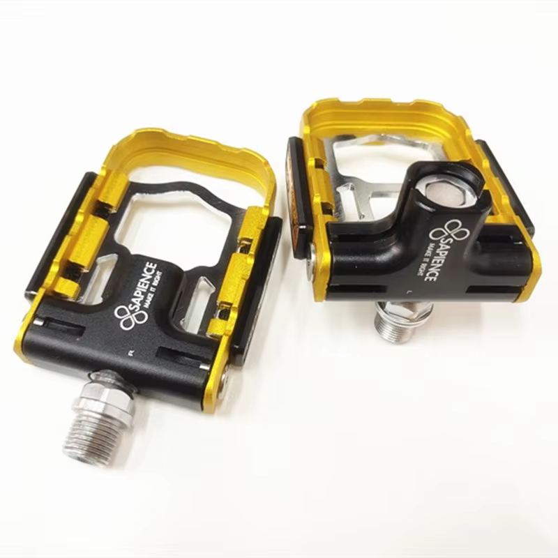 SAPIENCE-Pédale magnétique pliable pour vélo de route, VTT, Bromsilice