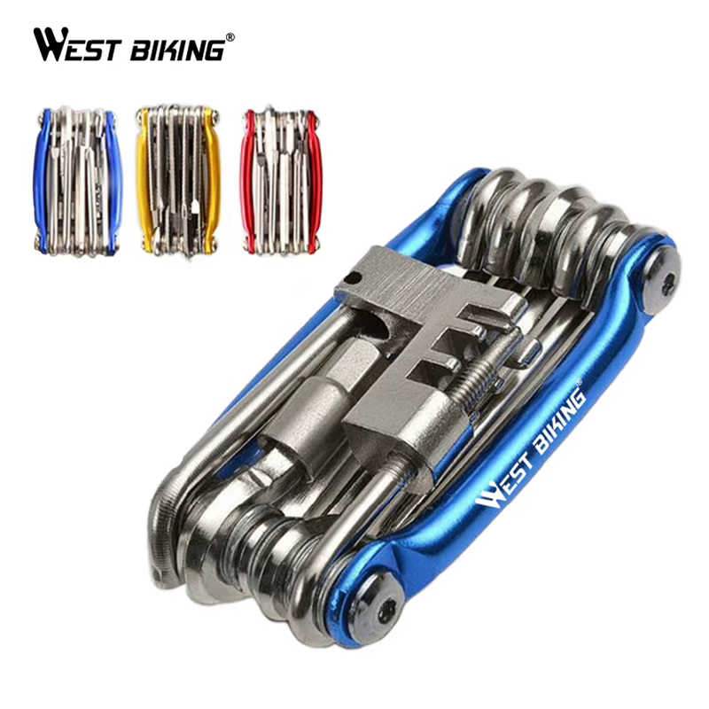 WEST BIKING-Ensemble d'outils de réparation de vélo