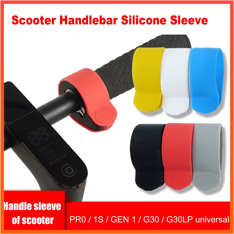 Manchon en Silicone pour guidon de Scooter