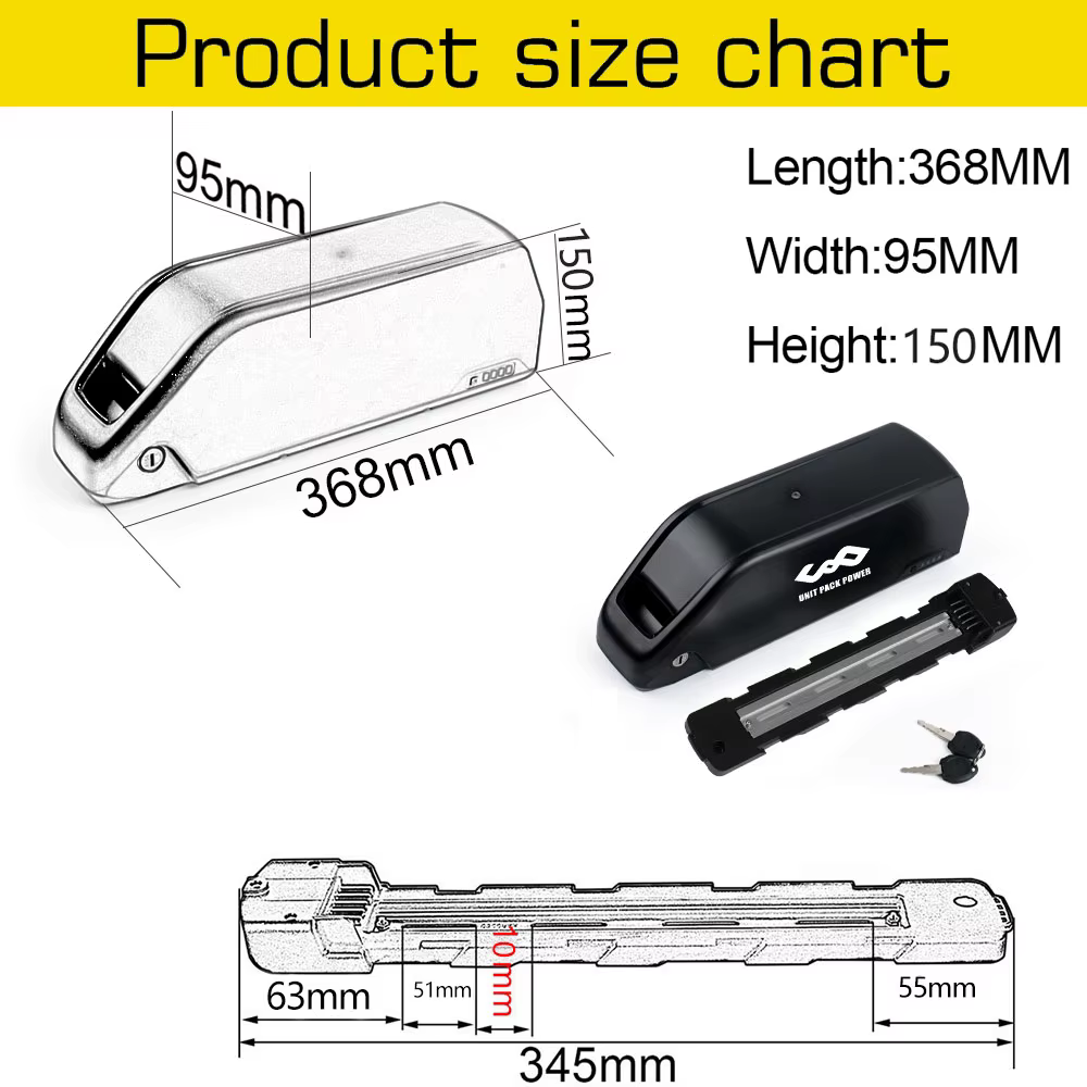 48V 30AH batterie de vélo électrique 21700 cellules 60V 52V 48V vélos tube inférieur Polly L-G 72V 15AH Scooter e-bike