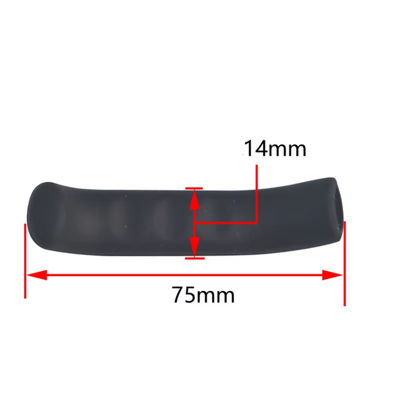 Protecteurs de poignées de vélo en silicone