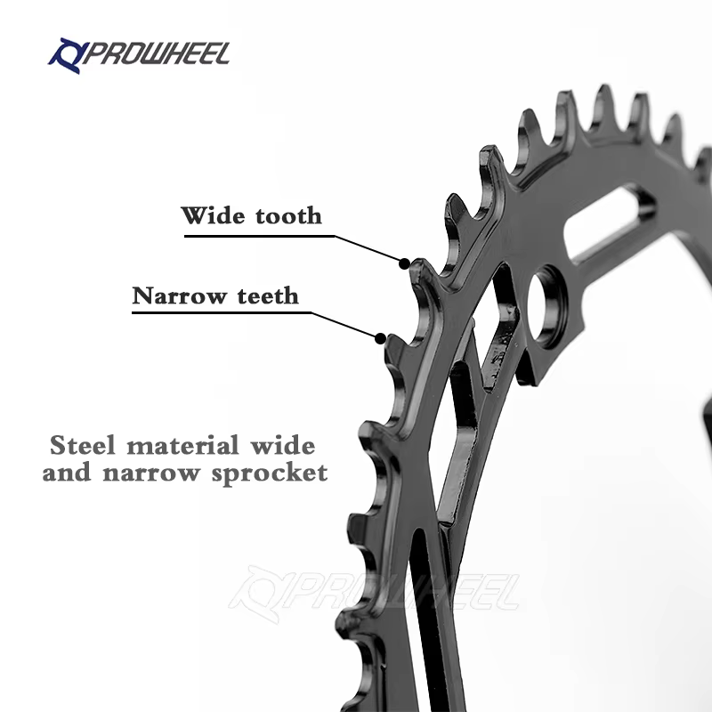 Prowheel – plateau de vélo de montagne étroit et large