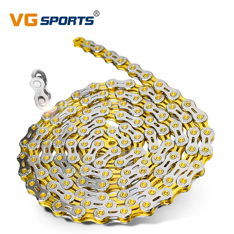 VG Sports 8 9 10 11 12 vitesses chaîne de vélo Velocidade 8s 9s 10s 11s 12s EL demi creux vtt chaînes