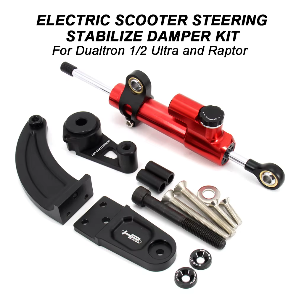 Kit d'amortisseurs de stabilisation de direction pour scooter électrique Dualtron DT2 DT3 Thunder Ultra Raptor Spider