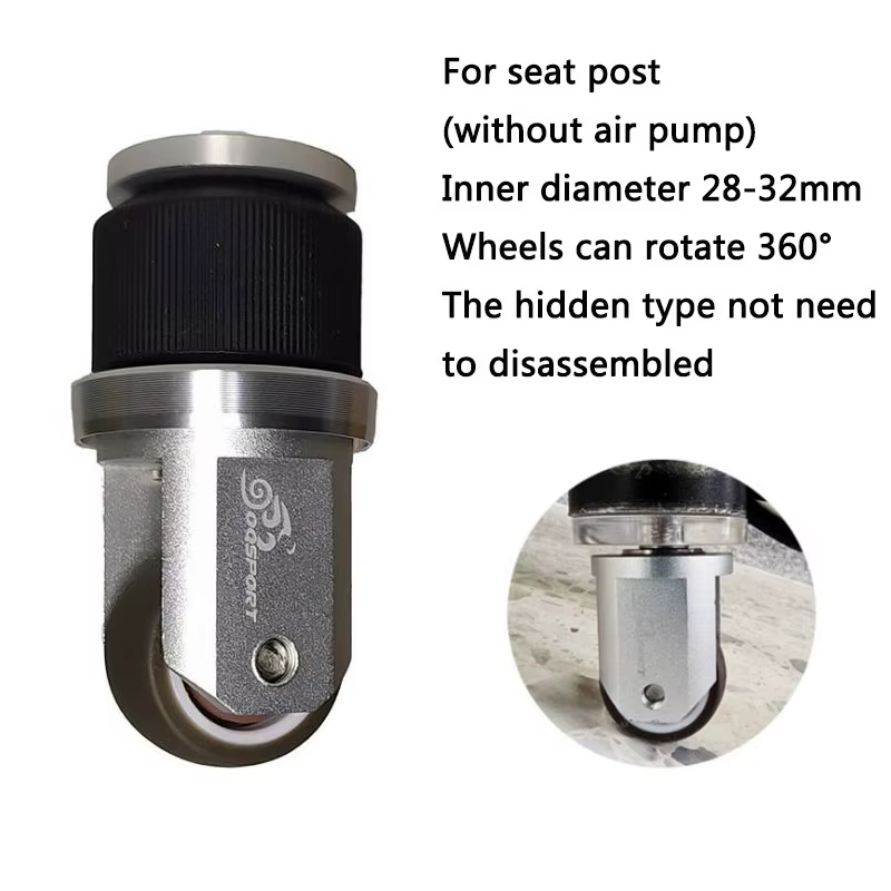 Roues auxiliaires pour vélo pliant