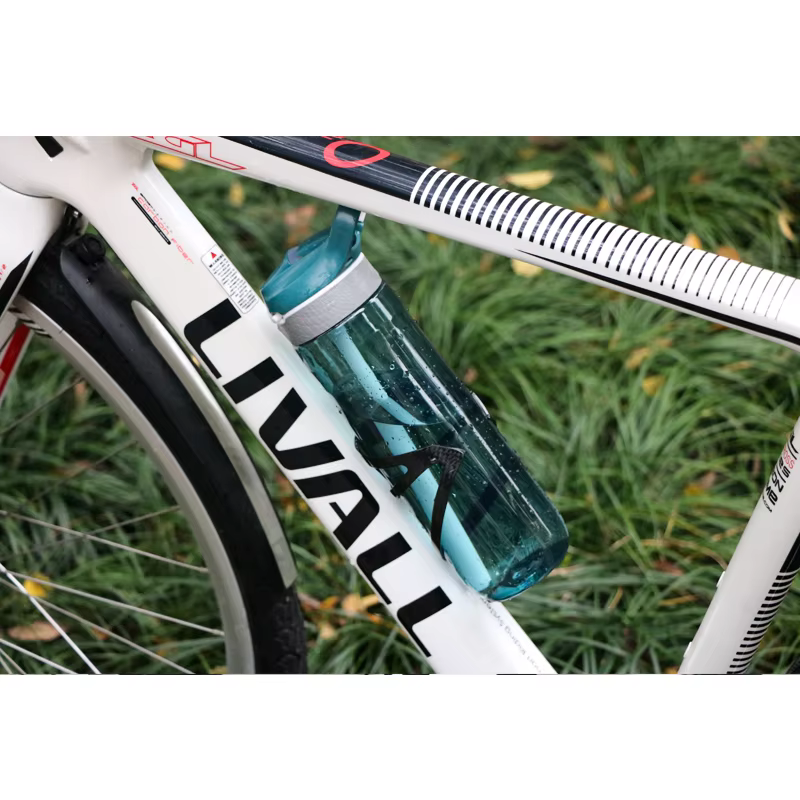 Bouteille d'eau de vélo en matériau Tritan portable
