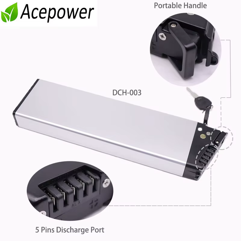 Pliant Électrique Vélo E-bike Batterie 36 V 10Ah 14Ah 48V 10.5Ah Intégré