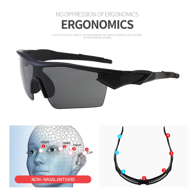 Lunettes de vélo lunettes de Sport de plein air VTT lunettes de cyclisme sur route moto lunettes de soleil lunettes Oculos Ciclismo RR7425