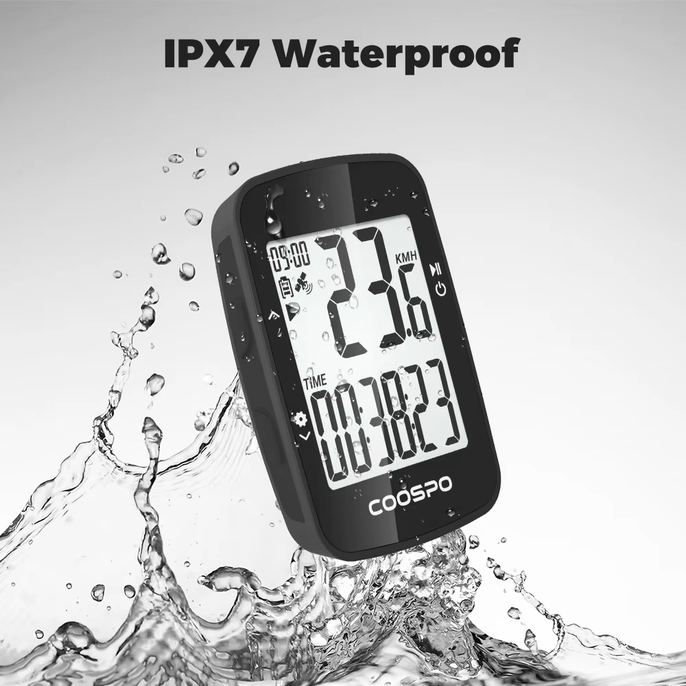 COOSPO BC26 Compteur Velo sans Fil GPS