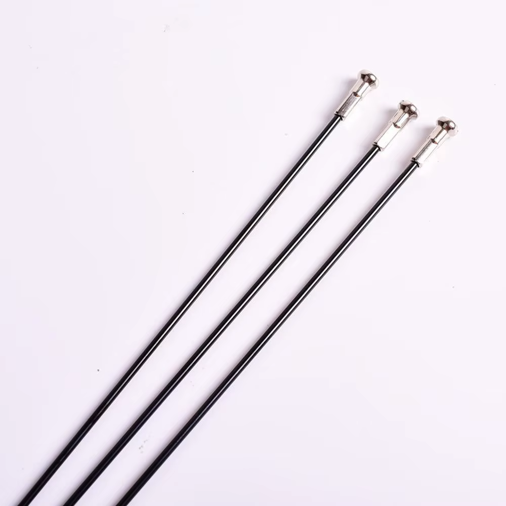 Rayons de roue de vélo en acier, 36 pièces, 14G J Bend, 253mm-294mm