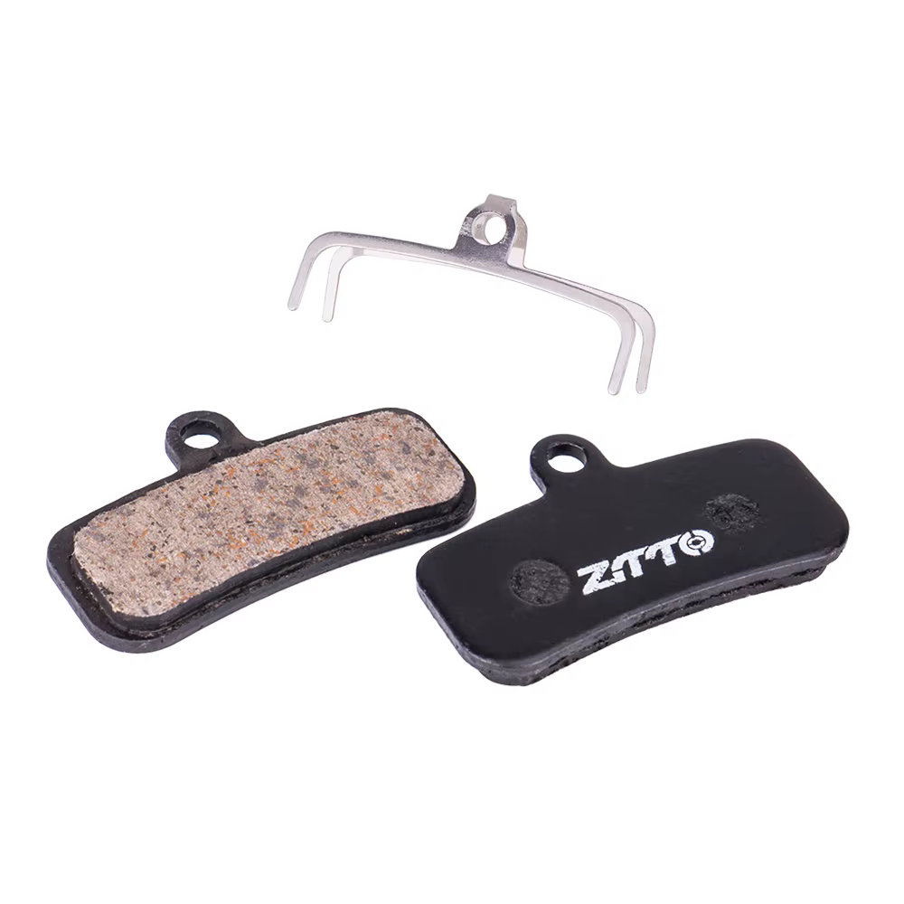 ZTTO 4 paires de plaquettes de frein de vélo semi-métal vtt en céramique silencieuse
