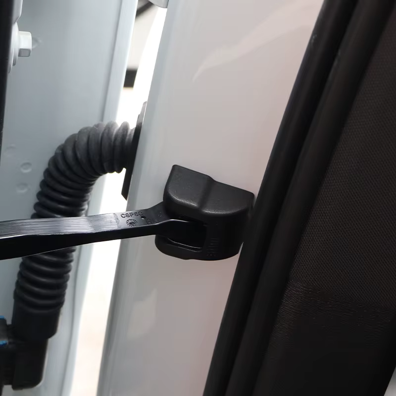 Accessoires de voiture 4 pièces adaptés pour Volvo XC60 XC90 S90, couvercle de gâche de serrure de porte, bras de contrôle de porte, Protection, bouchon de limitation