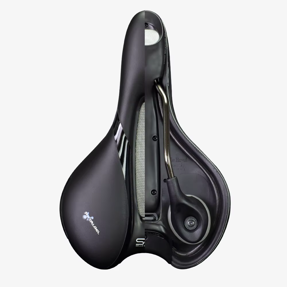 SELLE ROYAL-Selle de Vélo Respirante et Douce à Rail Creux