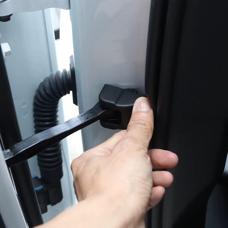 Accessoires de voiture 4 pièces adaptés pour Volvo XC60 XC90 S90, couvercle de gâche de serrure de porte, bras de contrôle de porte, Protection, bouchon de limitation
