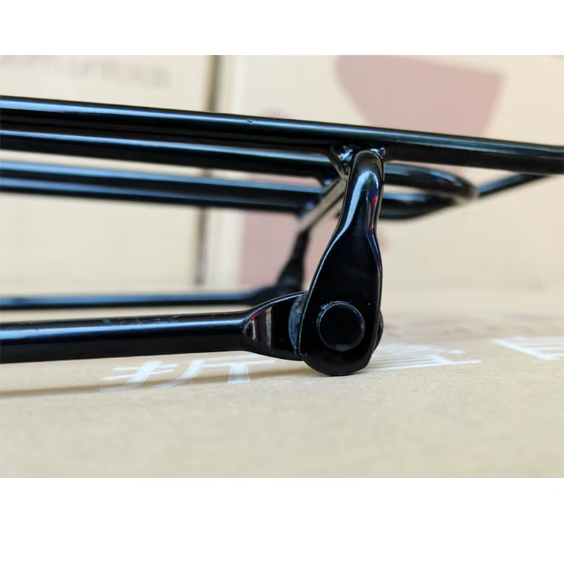 Porte-bagages arrière en acier pour vélo pliant