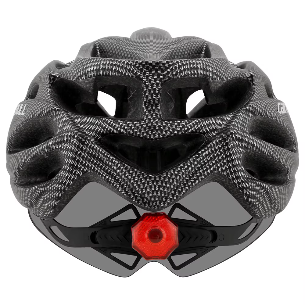 Casque de vélo Cairbull Casques de montagne ultralégers moulés intergralement avec lunettes à visière amovible