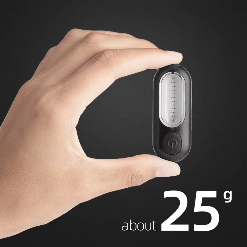ROCKBROS feu arrière de vélo 250 mAh USB Rechargeable ultraléger voyant d'avertissement étanche à la pluie 5 modèles