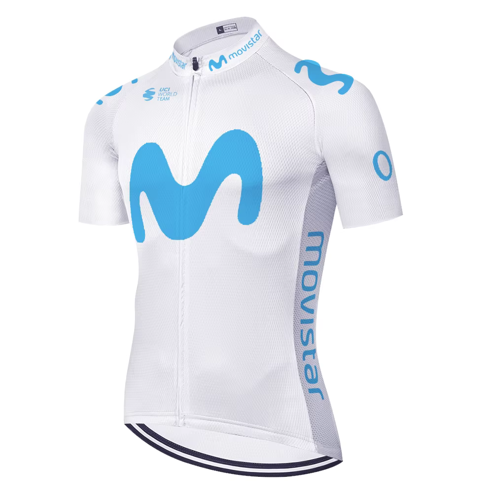 Movistar maillot de cyclisme course abbigliamento ciclismo estivo 2026 séchage rapide