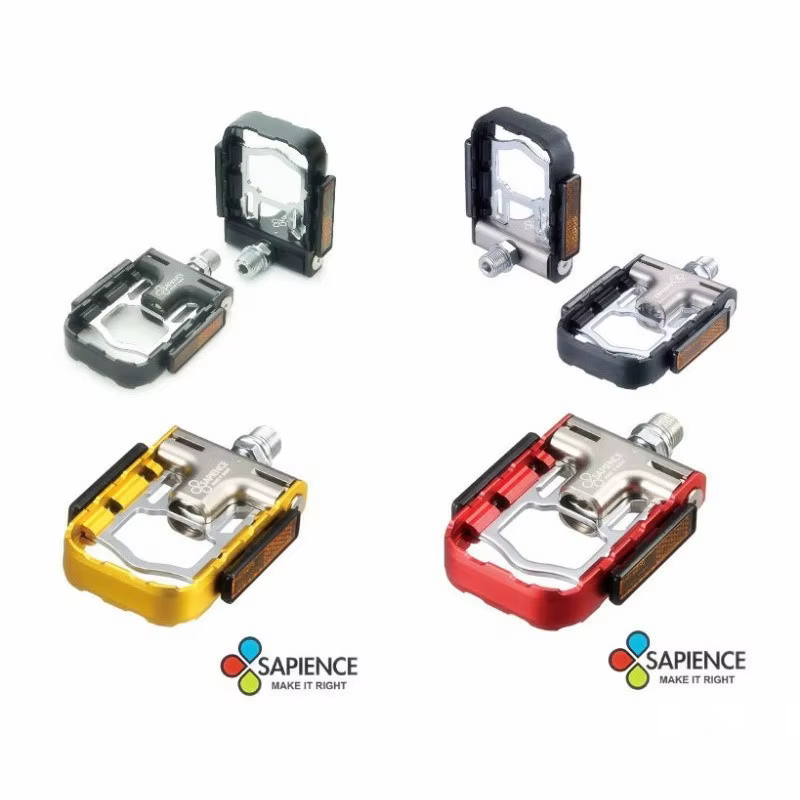SAPIENCE-Pédale magnétique pliable pour vélo de route, VTT, Bromsilice