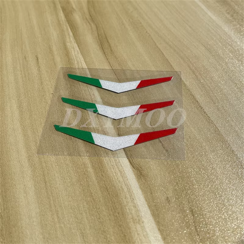 Autocollants drapeau National d'italie pour moto et vélo