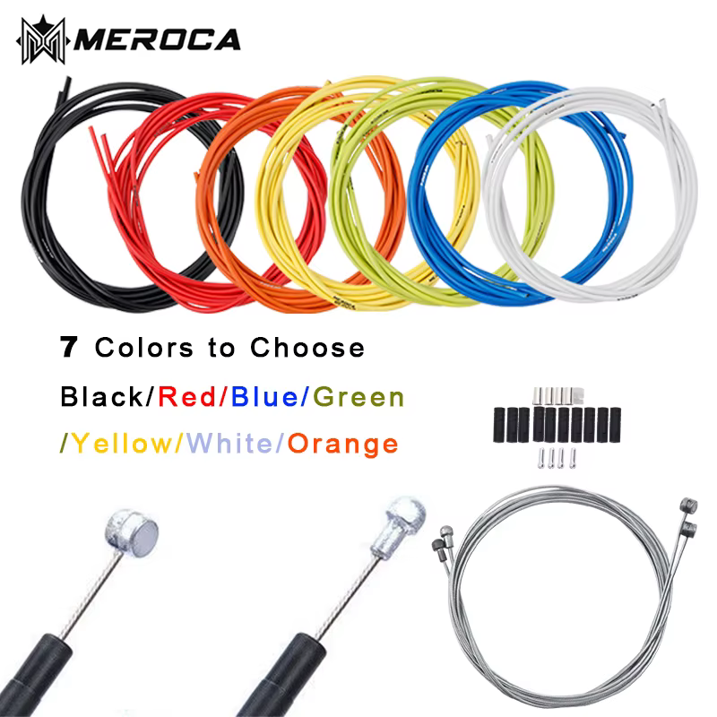 MEROCA VTT frein/kit de câble de changement de vitesse 2 m 2.5 m vélo de route BMX