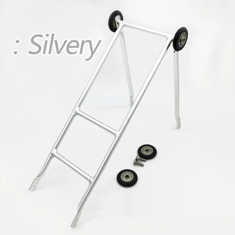 Pour Brompton supports arrière vélo pliant Easywheel
