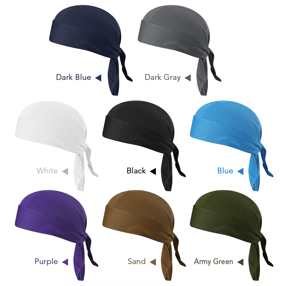 Chapeau de cyclisme sous le casque pour homme