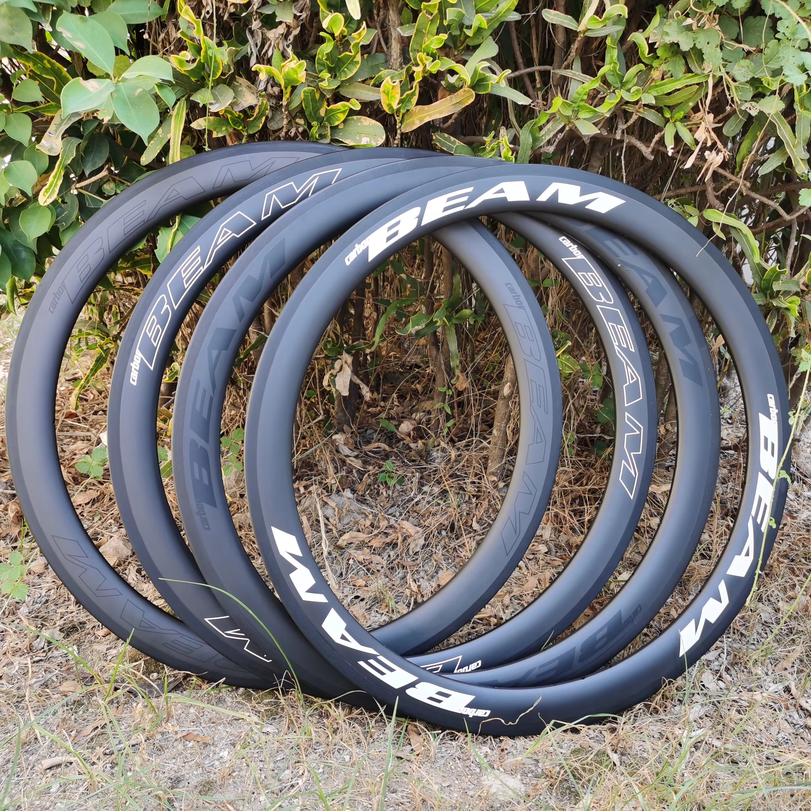 Jantes de vélo de route en carbone 700C T800+T1000 UD Mat 30mm 35mm 40mm 45mm 50mm 55mm 60mm pour Gravel et CX