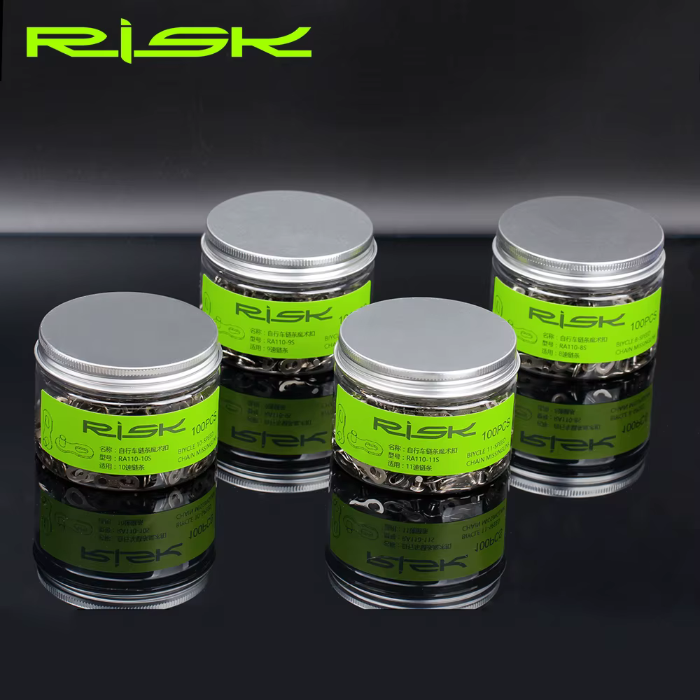 RISK – ensemble de connecteurs de chaîne de vélo à maillons rapides