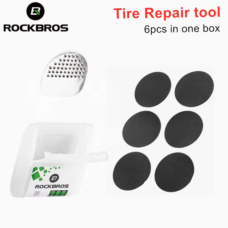 ROCKBROS Kit de Réparation De Pneu De Route VTT Kit